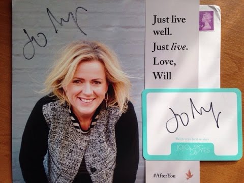 Видео: Автограф Джоджо Мойес (Jojo Moyes)