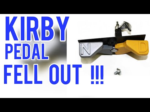 Видео: Ремонт пылесоса Kirby: отвалилась педаль нейтрального хода. Как исправить?