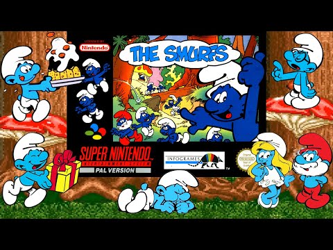 Видео: Смурфики (SNES) - [Лонгплей]