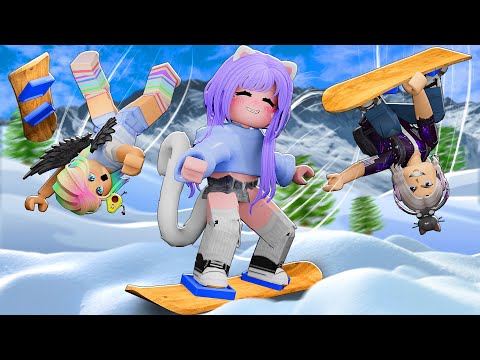 Видео: ОББИ НА СНОУБОРДАХ! Roblox Snowboard Obby
