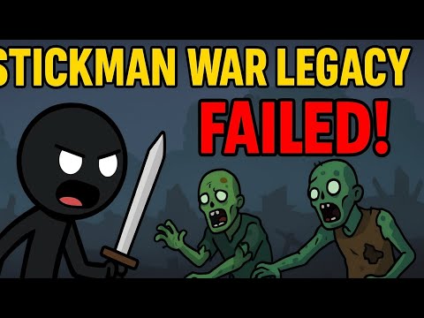 Видео: 🔥 Стикман Вар Легаси – Зомби Выживание оказалось СЛИШКОМ сложным! 😱