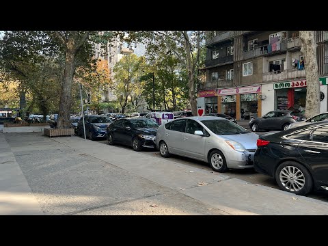 Видео: Тбилиси. Сабуртало- Санзона. Маршрут от Бахтрионской улицы до проспекта Гурамишвили