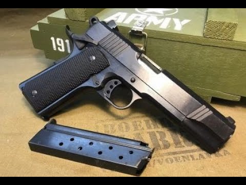 Видео: Списанный охолощенный ТК1911СХ Norinco 1911A1 NP29 10х31 - Детальный обзор