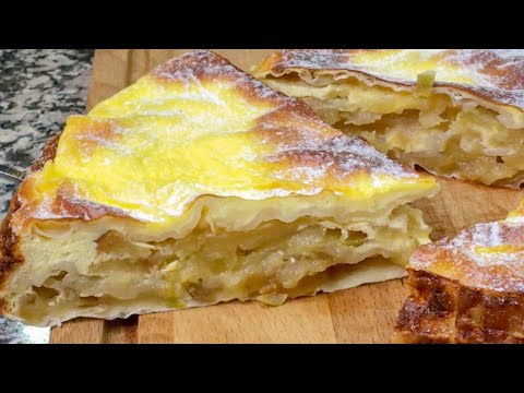 Видео: БЫСТРЫЙ ПРОСТОЙ Яблочный пирог / Пирог из лаваша