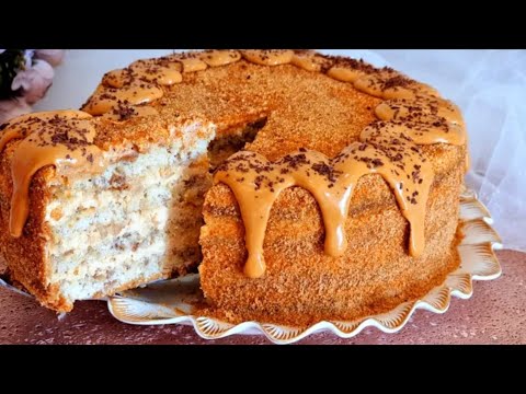 Видео: КАРАМЕЛЬНАЯ НОЧЬ❗ТОРТ ЗА КОПЕЙКИ В ДВА РАЗА КРУЧЕ И ВКУСНЕЕ МЕДОВИКА И НАПОЛЕОНА! ВЕК ЖИВИ-ВЕК УЧИСЬ