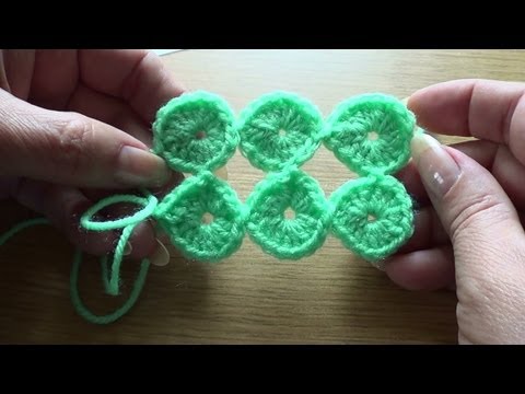 Видео: Узоры крючком. Японские кружочки - Japanese circles