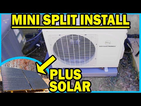 Видео: Гибридная мини-сплит-система EG4 12000 БТЕ с солнечной батареей