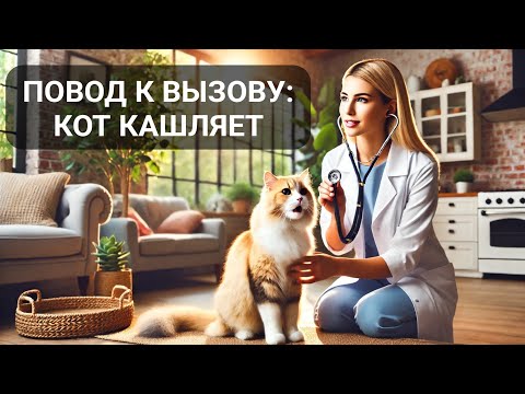 Видео: Повод к вызову: кот кашляет