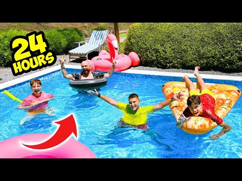 Видео: 24 Часа В Бассейне С GL Show!