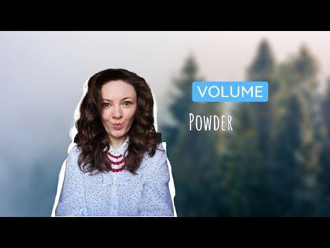 Видео: Об'єм волосся. Пудра для об'єму.