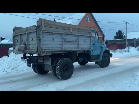 Видео: Едем покупать ЗИЛ заводской с д-245 самосвал сельхозник, перегон.