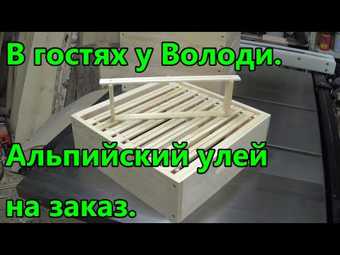 Видео: В гостях у Володи. Альпийский улей на заказ.