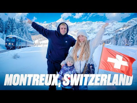 Видео: Путешествие в Швейцарию: Ярмарка в Монтре и встреча с Сантой!