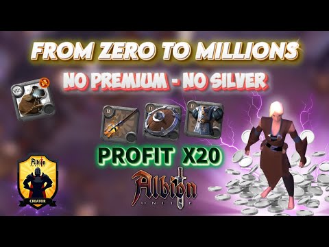Видео: Можно ли реально заработать МИЛЛИОНЫ в Albion Online без премиум-капитала или Silver Capital?