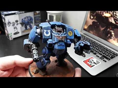 Видео: Обзор Дредноута Primaris Redemptor Dreadnought