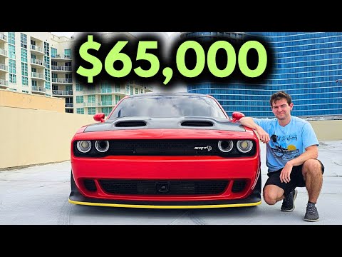 Видео: Побег из тюрьмы Dodge Challenger Hellcat 2023 года — это АБСУРД