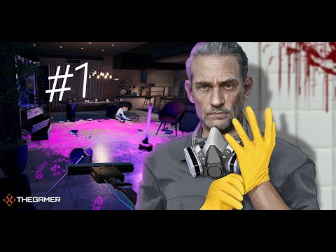 Видео: Я - УБОРЩИК?! | Crime Scene Cleaner #1