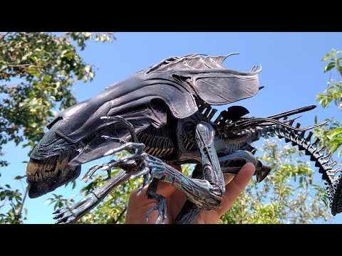 Видео: Обзор фигурки Королева Чужих NECA Alien Queen
