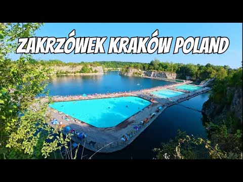 Видео: Я собираюсь в Закшувек Краков, одно из самых красивых мест в Польше - Zalew Zakrzówek Kraków
