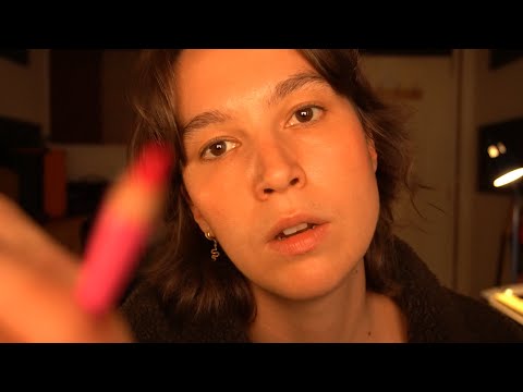 Видео: ASMR: осмотр/измерение/рисунок вас (быстро)