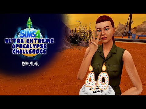 Видео: Ультра экстремальный апокалипсис | Ep.1.4.| В чем смысл жизни? | The Sims 4
