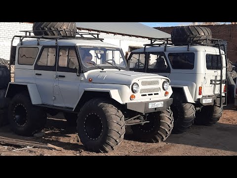 Видео: Очередной снегоболотоход на базе уаз от компании BestRover