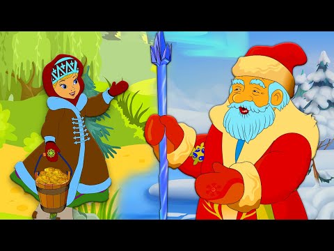 Видео: Новогодняя добрая сказка "Мороз Иванович" / Мультфильмы для детей / Машулины сказки / Сказки малышам