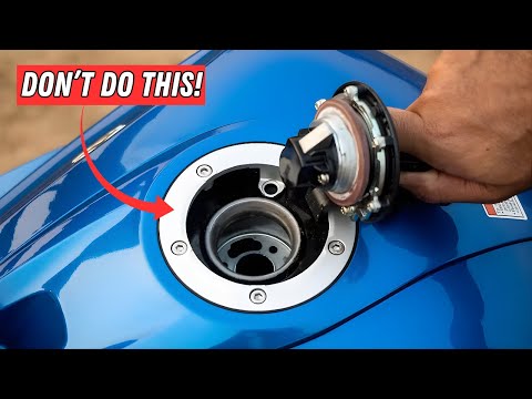 Видео: Владельцы мотоциклов: никогда не делайте ЭТОГО перед заправкой (75% ошибаются)