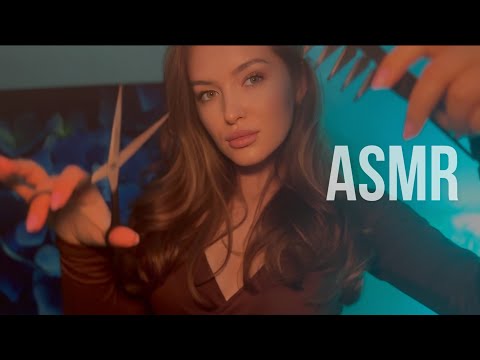 Видео: АСМР Стрижка в салоне Парикмахер ASMR Haircut