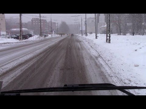 Видео: Троллейбус Тролза Оптима, выезд на маршрут г Тольятти