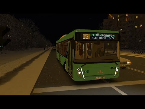 Видео: OMSI 2 | МАЗ-203.047(016) | Чистогорск | Маршрут 15