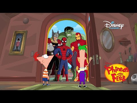 Видео: Супергерои | Финиъс и Фърб | Disney Channel Bulgaria