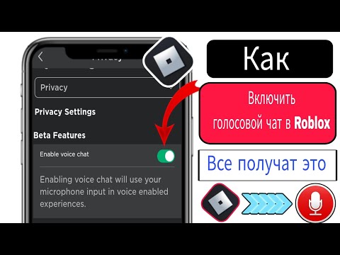 Видео: Как включить голосовой чат Roblox (без проверки 2024) | Включить голосовой чат в Roblox