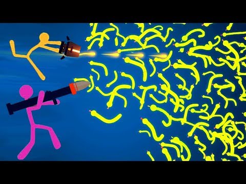 Видео: 1.000.000 ЗМЕЙ ПРОТИВ 4 ЧЕЛОВЕК! САМОЕ ЭПИЧЕСКОЕ ВЫЖИВАНИЕ СРЕДИ ЯДОВИТЫХ БОЛЬШИХ ЗМЕЙ В STICK FIGHT