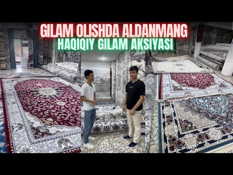 Видео: Шохона Гиламда Хар дойти халолик фойдадан устун #gilam_narxlari #gilamakan #urgench #elchombo 