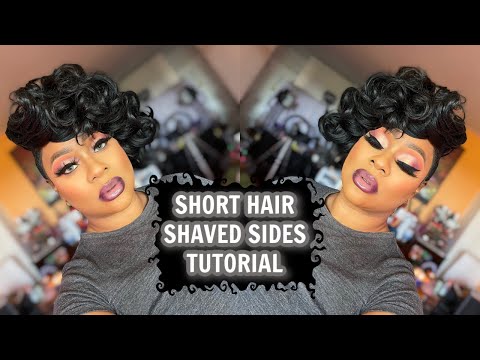 Видео: КОРОТКИЕ ВОЛОСЫ С БРИТЫМИ ВИСКАМИ ВЕРНУЛИСЬ!!!
