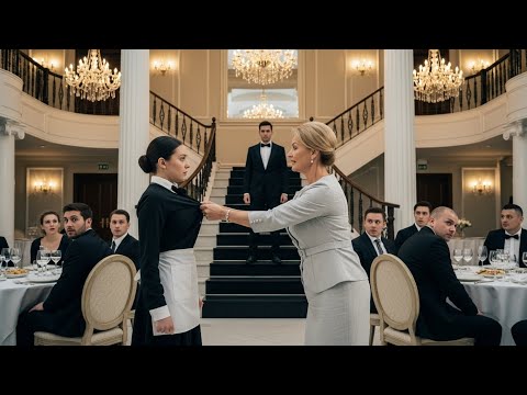 Видео: Высокомерная женщина порвала платье, думая, что перед ней официантка… но её муж-миллионер всё увидел