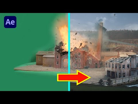 Видео: Миниатюрная масштабная модель Factory EXPLOSION и визуальные эффекты — полное прохождение