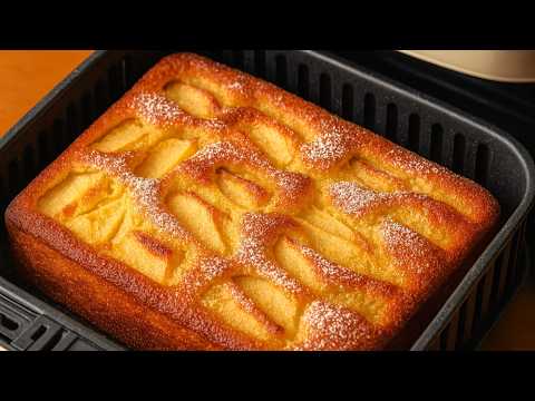 Видео: Секрет идеального яблочного пирога во фритюрнице!  Готово за 5 минут!