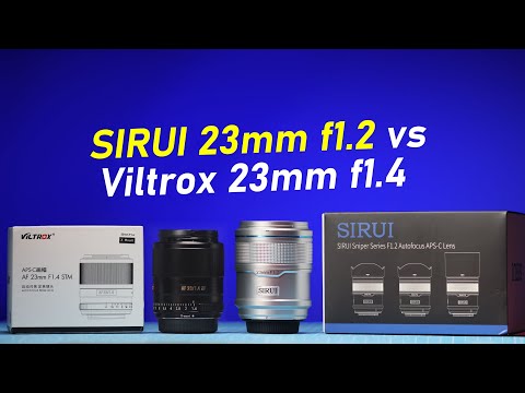 Видео: Sirui 23mm f1.2 VS Viltrox 23mm f1.4 - кто победит?