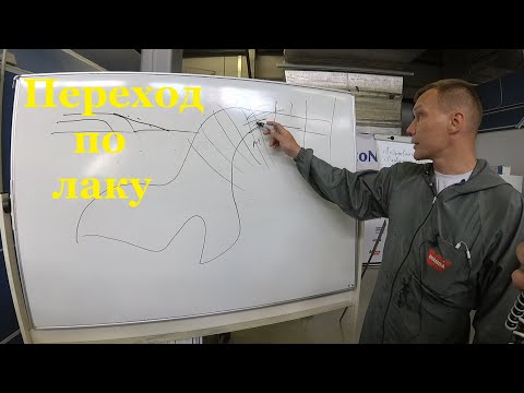 Видео: Как сделать ПЕРЕХОД ПО ЛАКУ!? Совет от технолога компании AkzoNobel