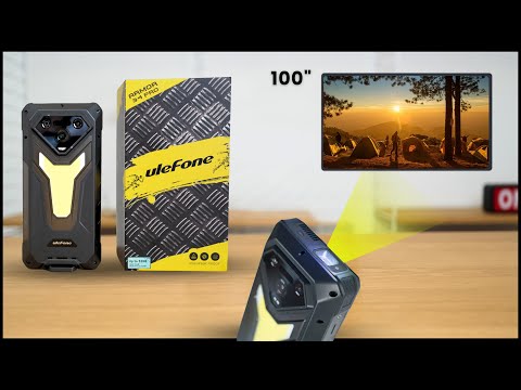 Видео: Ulefone Armor 34 Pro: Этот смартфон оснащен ПРОЕКТОРОМ и МОНСТРУОЗНОЙ БАТАРЕЕЙ на 25 500 мАч