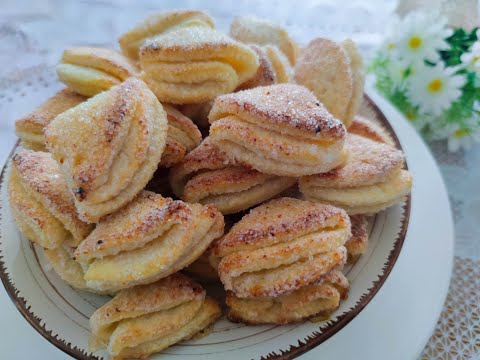 Видео: Сирне Печиво " ГУСЯЧІ  ЛАПКИ " ! Goos Feet Cookies ! Ніжне, з хрусткою скоринкою!