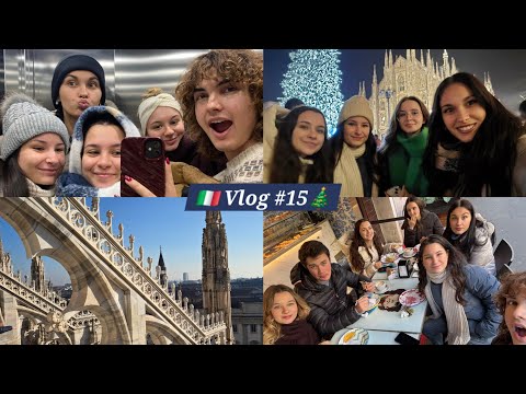 Видео: Коледно пътешествие ✈️❄️ На гости в Милано 🇮🇹 #vlogmasday5