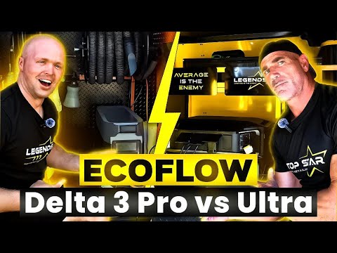 Видео: Сравнение Eco Flow Delta 3 Pro и Eco Flow Ultra для мобильной уборки