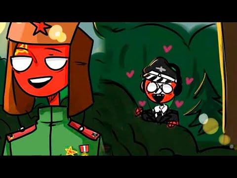 Видео: РЕЙХ СЛЕДИТ ЗА..😍~ОЗВУЧКА КОМИКСОВ по CountryHumans
