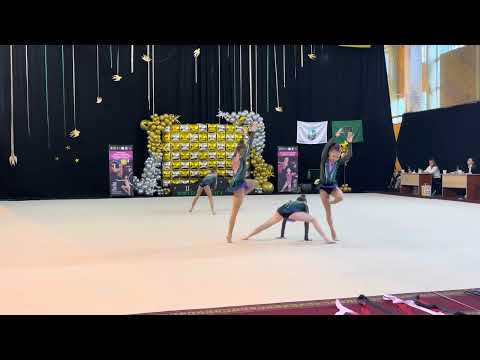 Видео: Перший виступ групових вправ художня гімнастика Харків 2025 Я - зірка дебют