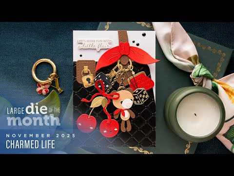 Видео: Крупный кубик месяца Spellbinders за ноябрь 2025 года – Charmed Life