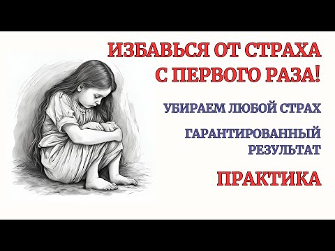 Видео: Страхи как избавиться с 1-го раза! Техника 100% результата! Глубокий терапевтический сеанс!