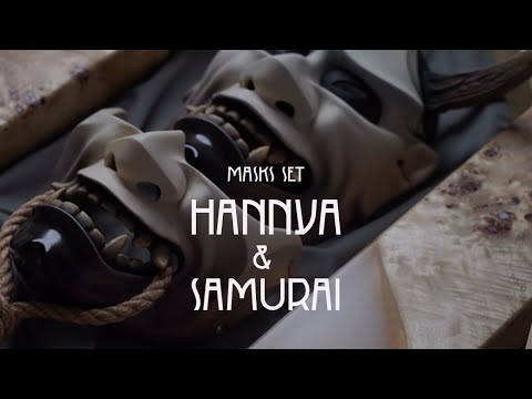 Видео: Hannya & Samurai masks. Процесс создания комплекта "Go.Jirra"